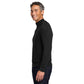 Brooks Brothers® Washable Merino Birdseye 1/4-Zip Sweater - Deep Black