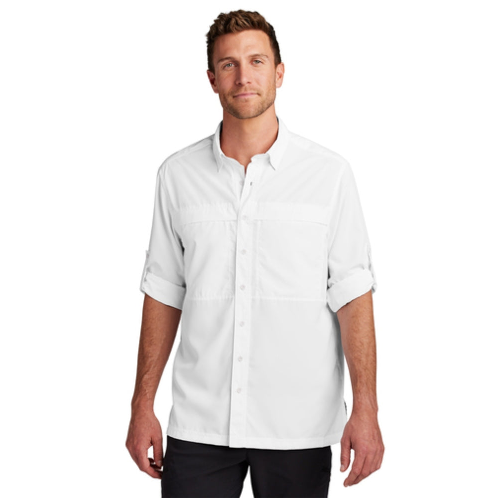 Port Authority® Short Sleeve UV Daybreak Shirt - White