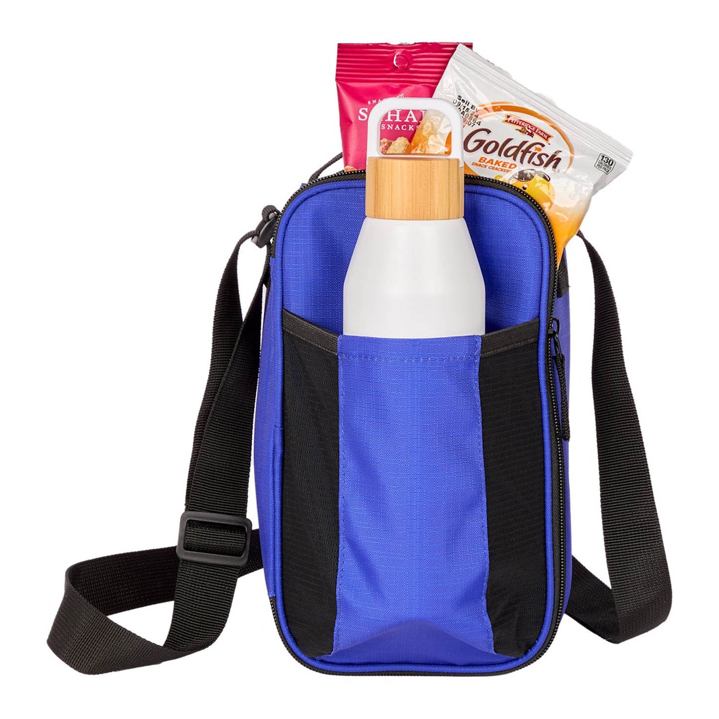 Crossbody Recycled 6-Can Cooler - Royal