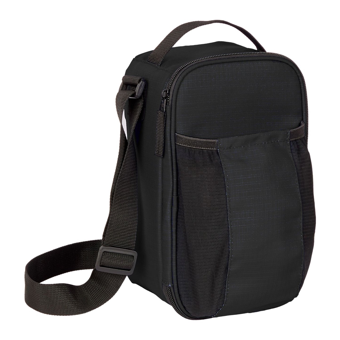 Crossbody Recycled 6-Can Cooler - Black