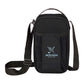 Crossbody Recycled 6-Can Cooler - Black