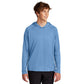 Port & Co™ Performance Pullover Hooded Tee - Carolina Blue