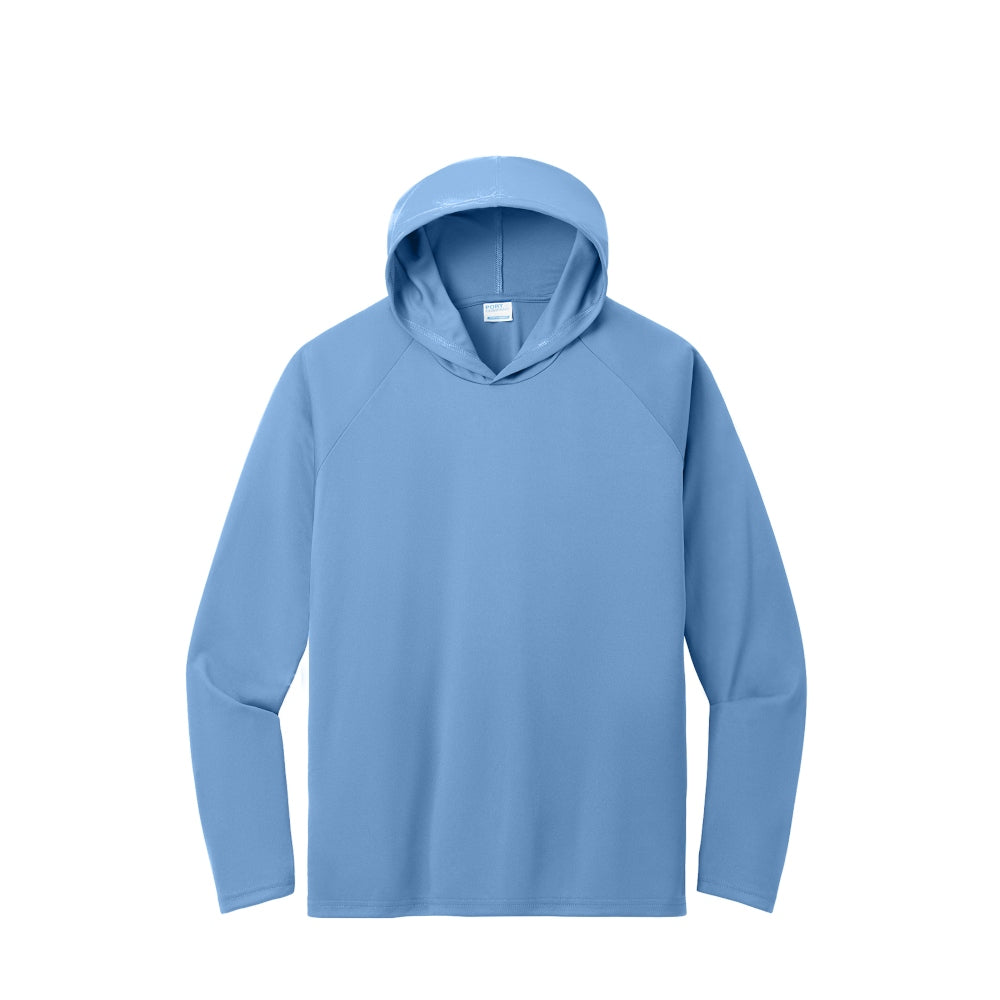 Port & Co™ Performance Pullover Hooded Tee - Carolina Blue