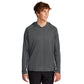 Port & Co™ Performance Pullover Hooded Tee - Charcoal