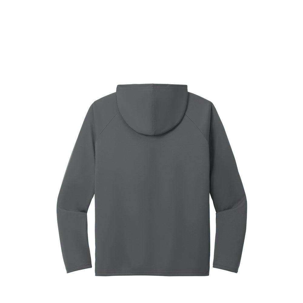 Port & Co™ Performance Pullover Hooded Tee - Charcoal