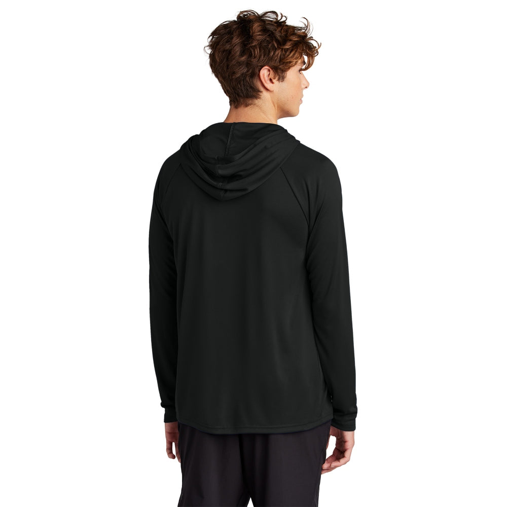 Port & Co™ Performance Pullover Hooded Tee - Jet Black