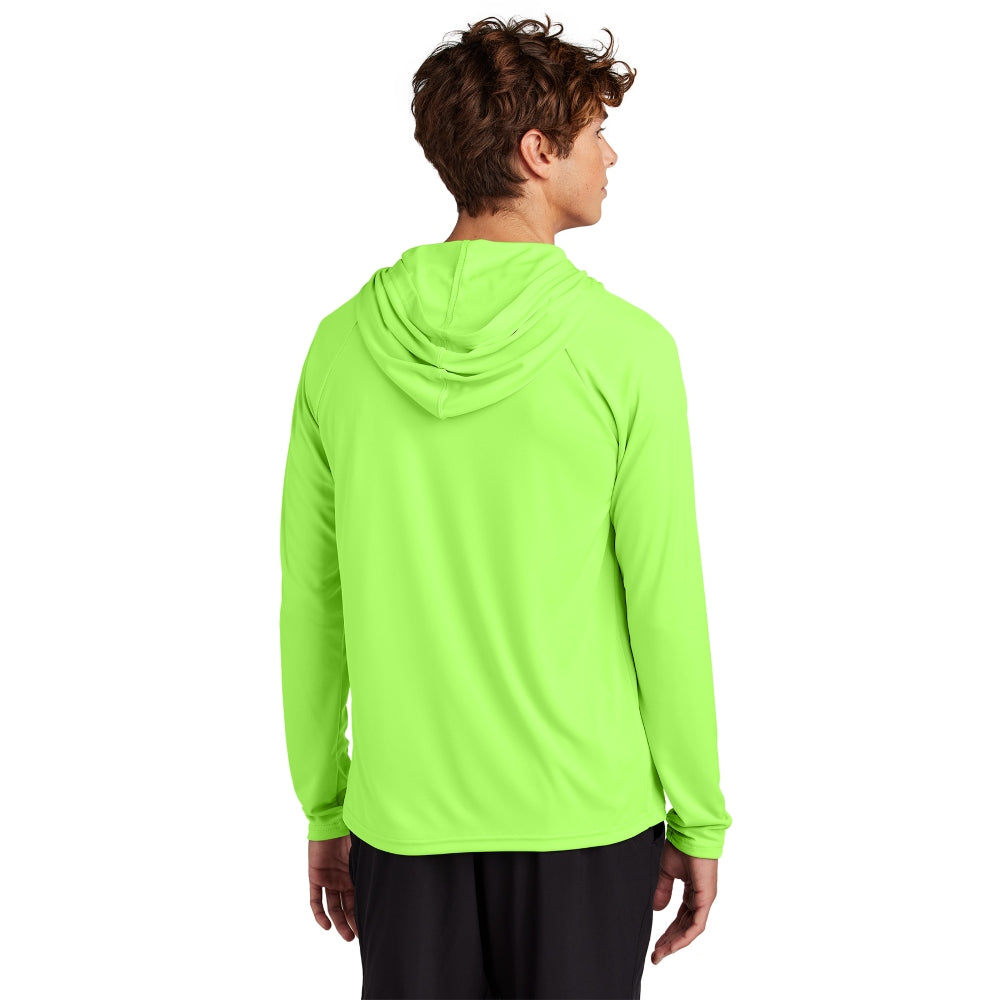 Port & Co™ Performance Pullover Hooded Tee - Neon Green