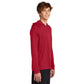 Port & Co™ Performance Pullover Hooded Tee - Red