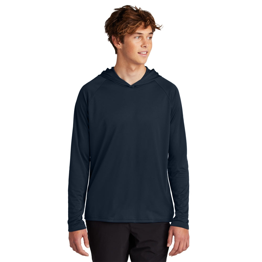 Port & Co™ Performance Pullover Hooded Tee - True Navy