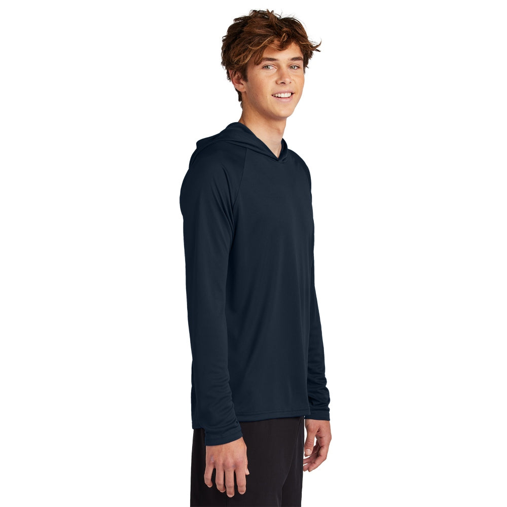 Port & Co™ Performance Pullover Hooded Tee - True Navy