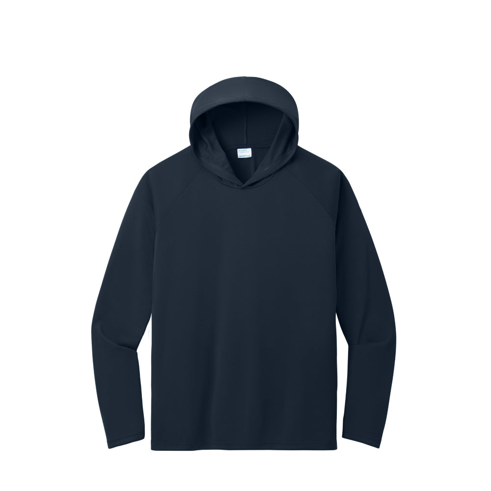 Port & Co™ Performance Pullover Hooded Tee - True Navy
