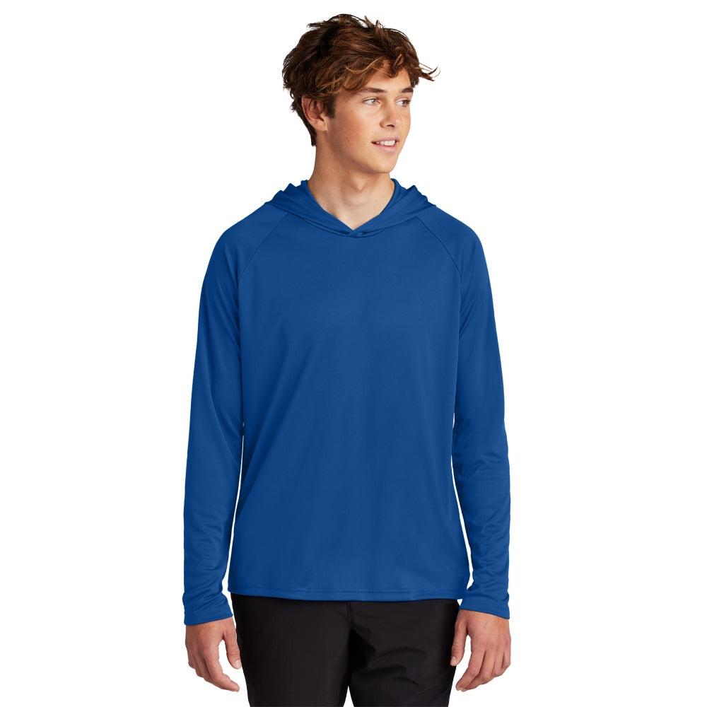 Port & Co™ Performance Pullover Hooded Tee - True Royal