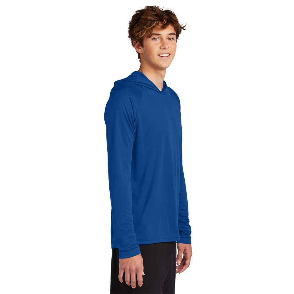 Port & Co™ Performance Pullover Hooded Tee - True Royal