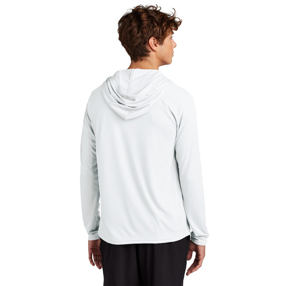 Port & Co™ Performance Pullover Hooded Tee - White
