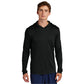 Sport-Tek® Posi-UV® Pro Long Sleeve Hoodie - Black