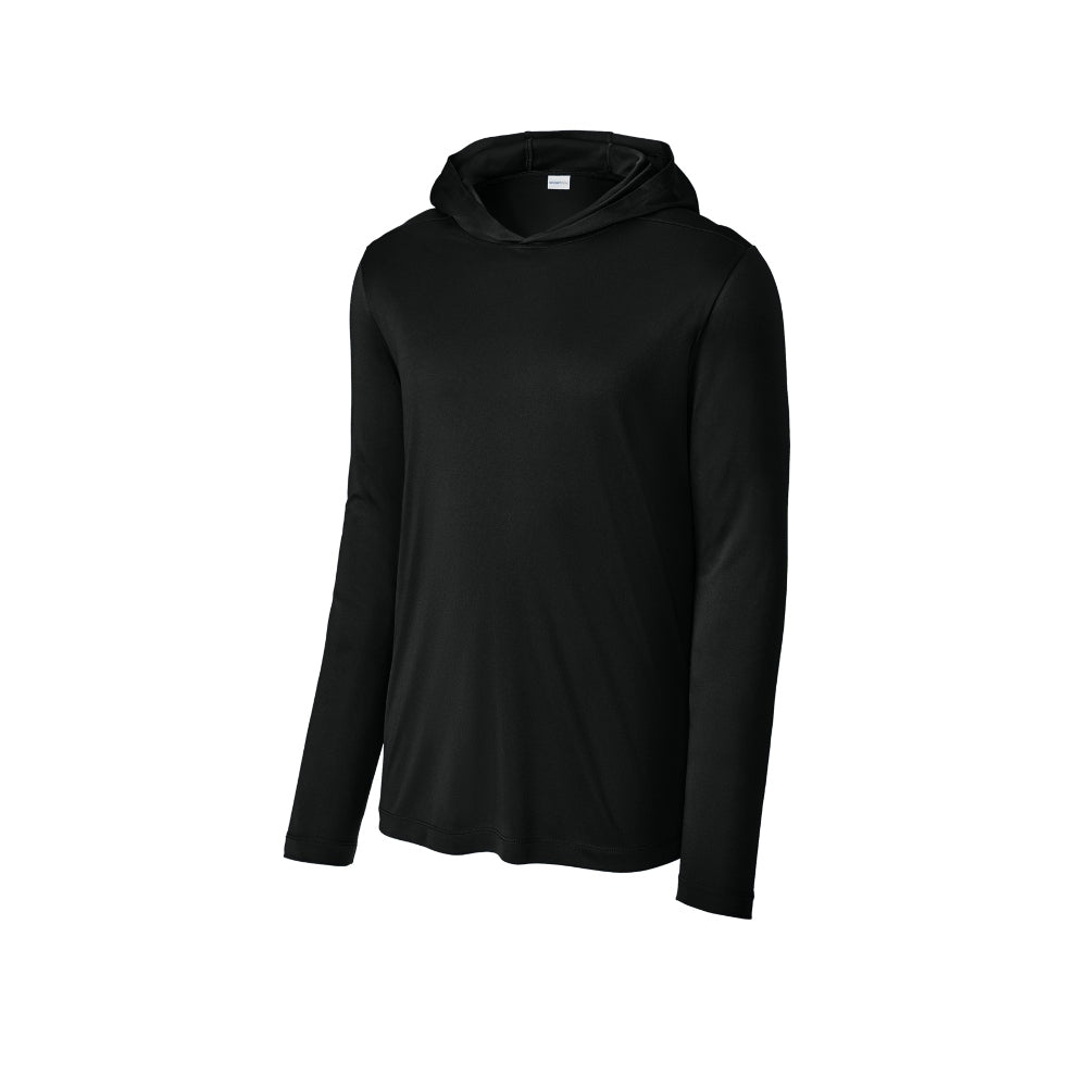 Sport-Tek® Posi-UV® Pro Long Sleeve Hoodie - Black