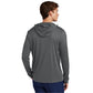 Sport-Tek® Posi-UV® Pro Long Sleeve Hoodie - Dark Smoke Grey