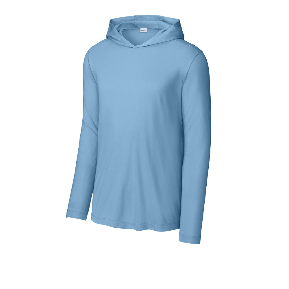 Sport-Tek® Posi-UV® Pro Long Sleeve Hoodie - Light Blue