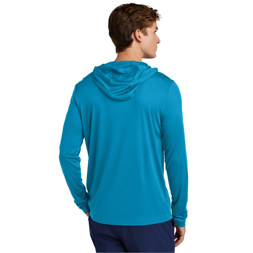 Sport-Tek® Posi-UV® Pro Long Sleeve Hoodie - Sapphire
