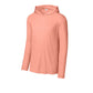 Sport-Tek® Posi-UV® Pro Long Sleeve Hoodie - Soft Coral