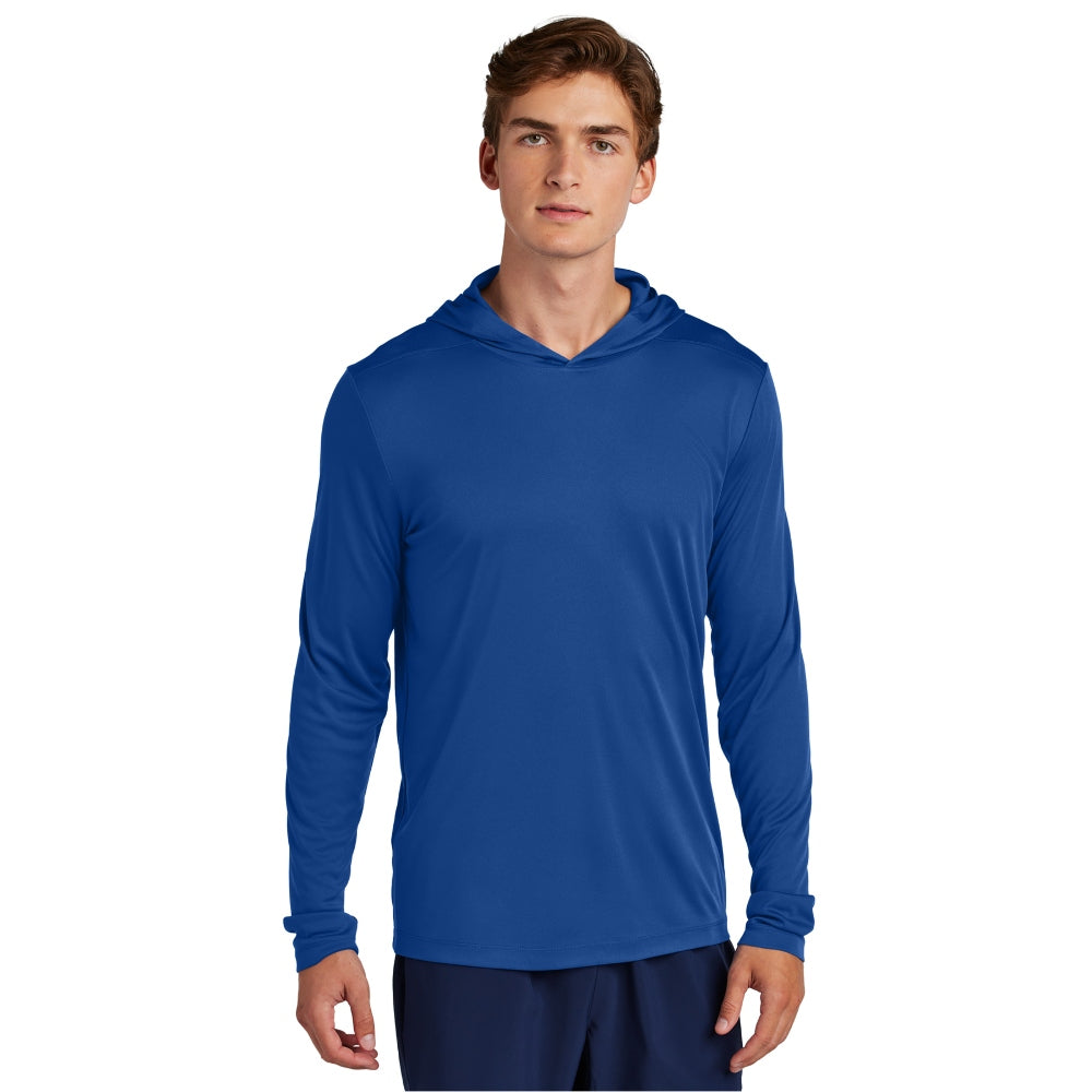 Sport-Tek® Posi-UV® Pro Long Sleeve Hoodie - True Royal