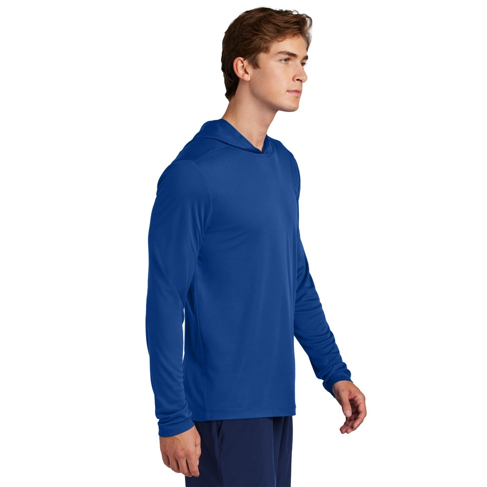 Sport-Tek® Posi-UV® Pro Long Sleeve Hoodie - True Royal
