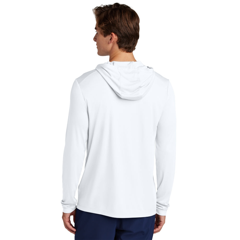 Sport-Tek® Posi-UV® Pro Long Sleeve Hoodie - White