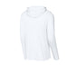 Sport-Tek® Posi-UV® Pro Long Sleeve Hoodie - White