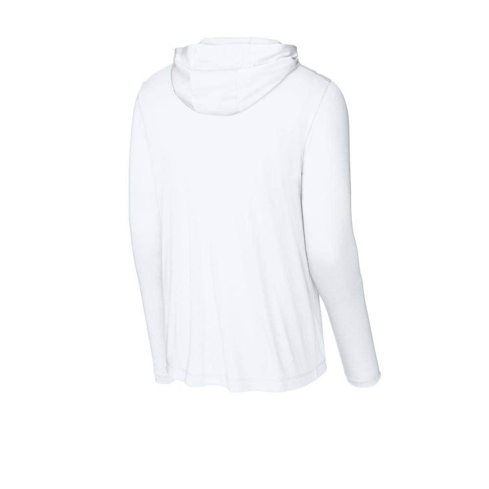 Sport-Tek® Posi-UV® Pro Long Sleeve Hoodie - White