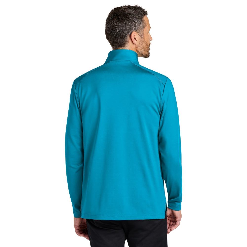 Port Authority® C-FREE® Double Knit 1/4-Zip - Parcel Blue