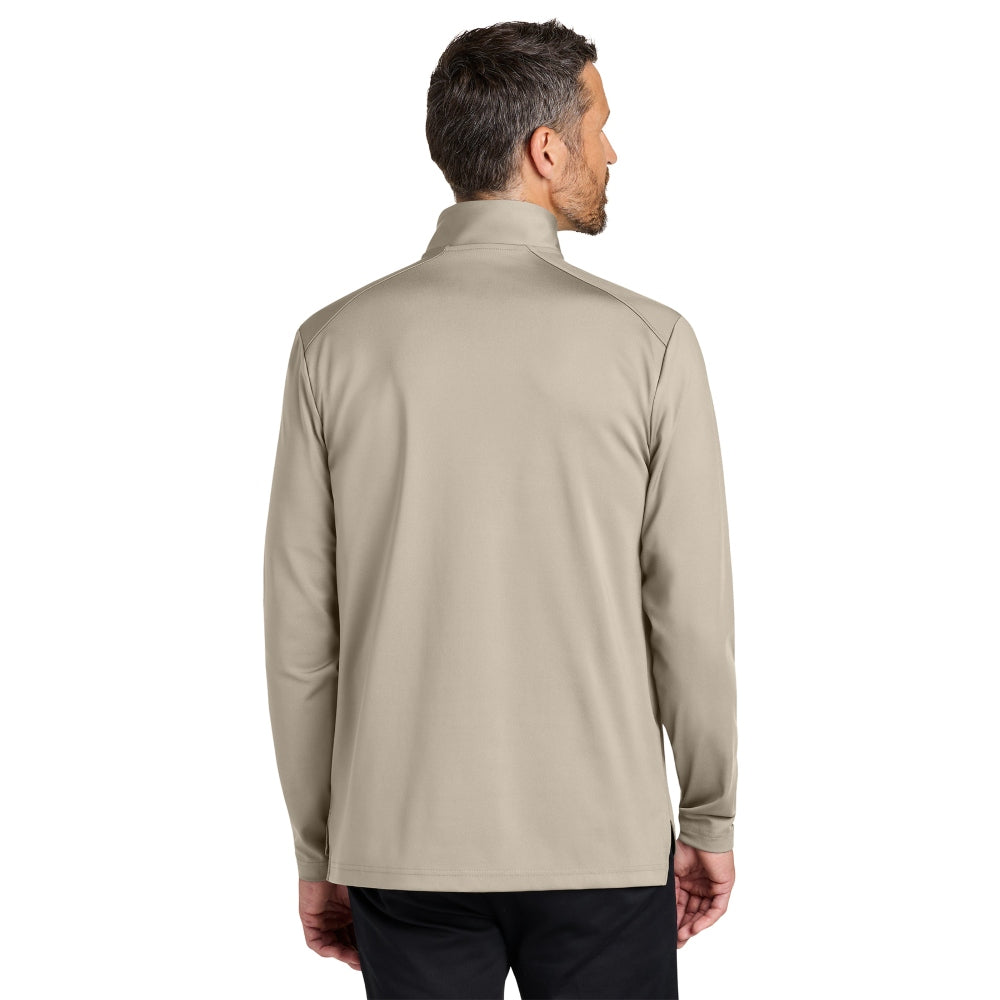 Port Authority® C-FREE® Double Knit 1/4-Zip - Sahara