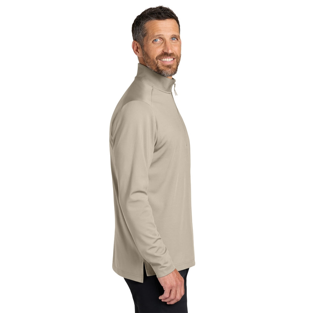 Port Authority® C-FREE® Double Knit 1/4-Zip - Sahara