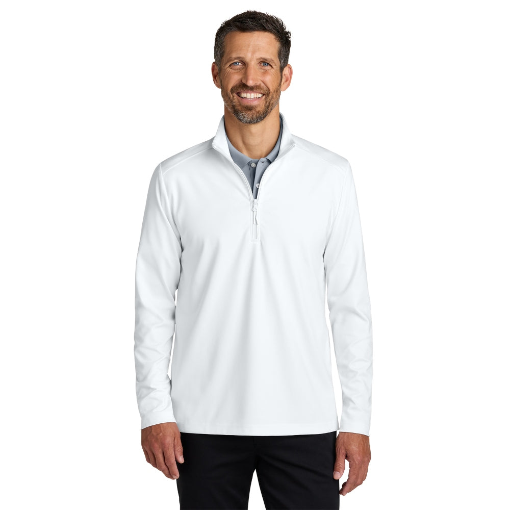 Port Authority® C-FREE® Double Knit 1/4-Zip - White