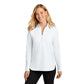 Port Authority® Ladies C-FREE® Double Knit 1/4-Zip - White