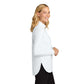 Port Authority® Ladies C-FREE® Double Knit 1/4-Zip - White