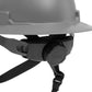 3968 | Raptor Type 2 Class E Full Brim Safety Helmet w/ Chin Strap - Grey