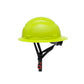 3968 | Raptor Type 2 Class E Full Brim Safety Helmet w/ Chin Strap - Lime