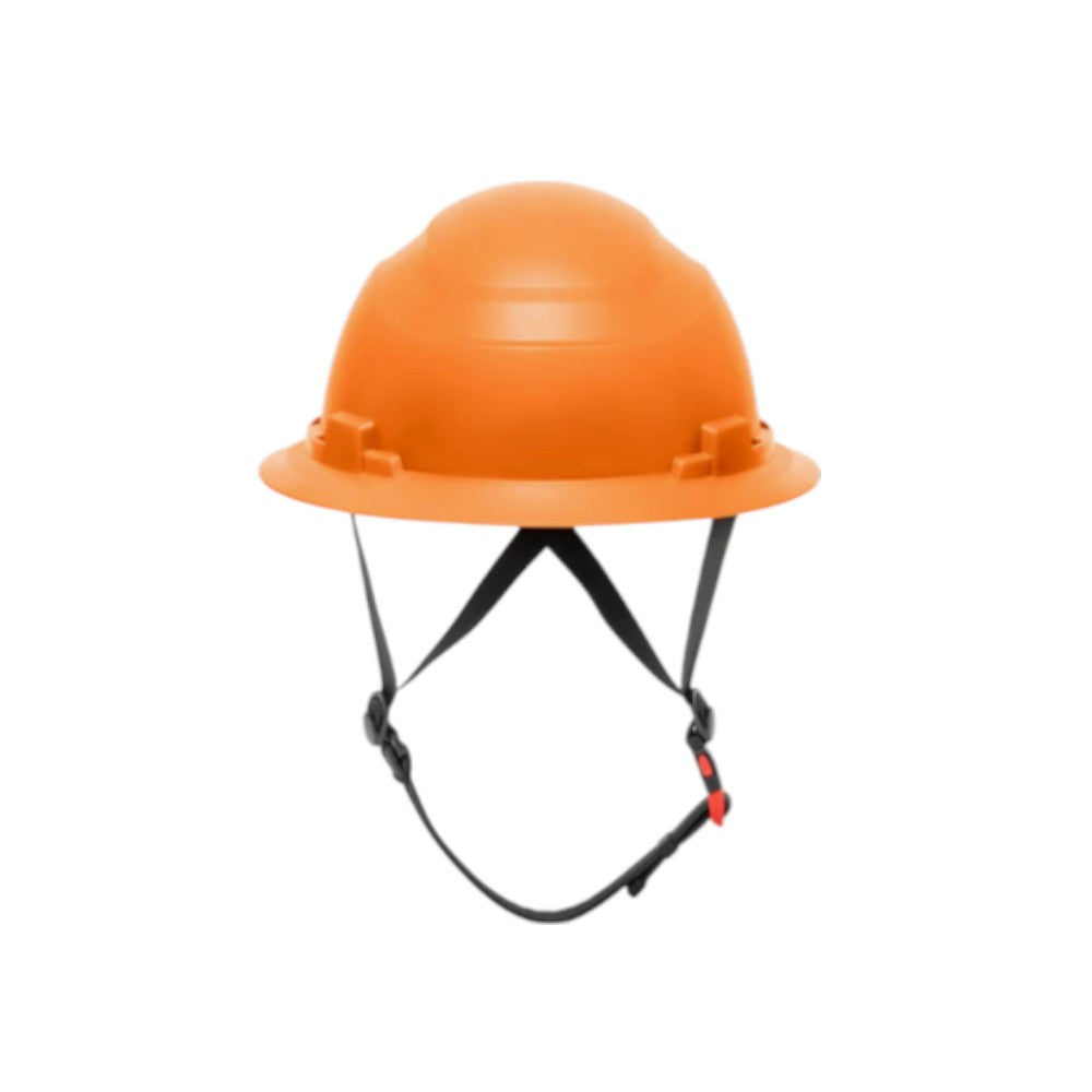 3968 | Raptor Type 2 Class E Full Brim Safety Helmet w/ Chin Strap - Orange