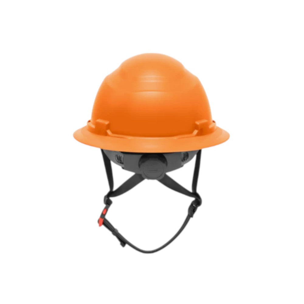 3968 | Raptor Type 2 Class E Full Brim Safety Helmet w/ Chin Strap - Orange
