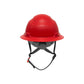 3968 | Raptor Type 2 Class E Full Brim Safety Helmet w/ Chin Strap - Red