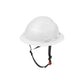 3968 | Raptor Type 2 Class E Full Brim Safety Helmet w/ Chin Strap - White