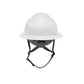 3968 | Raptor Type 2 Class E Full Brim Safety Helmet w/ Chin Strap - White