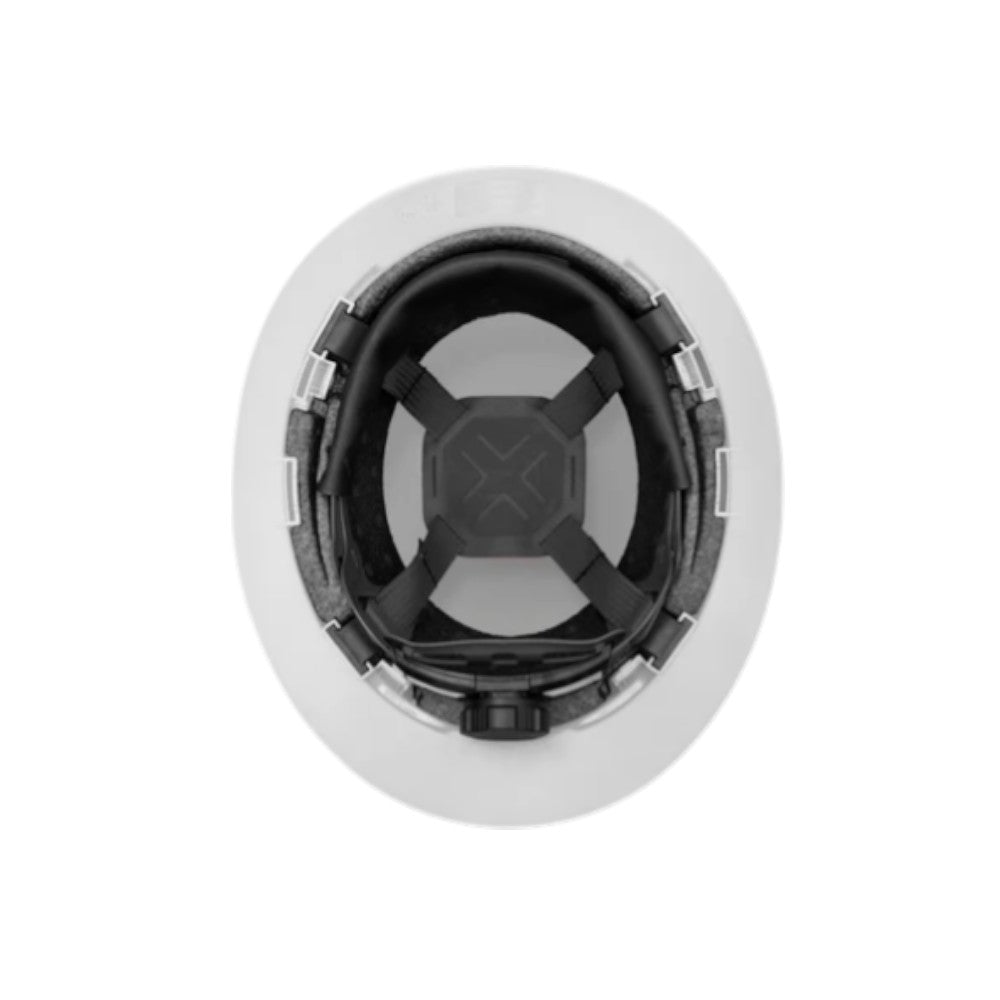 3968 | Raptor Type 2 Class E Full Brim Safety Helmet w/ Chin Strap - White