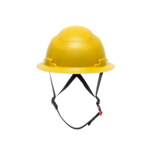 3968 | Raptor Type 2 Class E Full Brim Safety Helmet w/ Chin Strap - Yellow