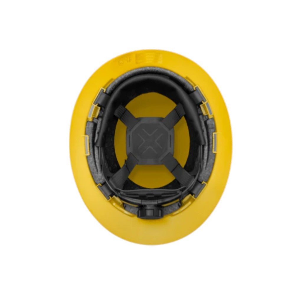 3968 | Raptor Type 2 Class E Full Brim Safety Helmet w/ Chin Strap - Yellow