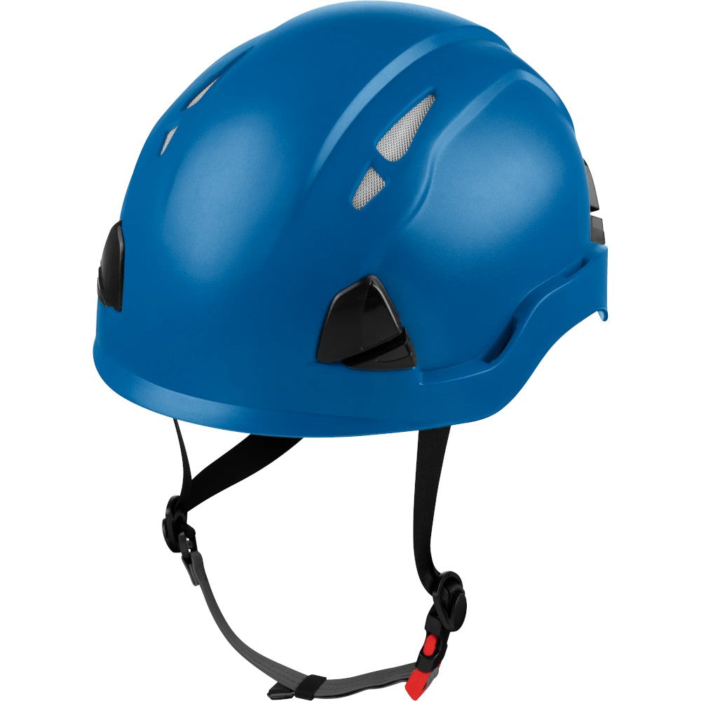 3976 | Raptor Type 2 Class C Vented Safety Helmet w/ Chin Strap - Blue