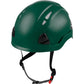 3976 | Raptor Type 2 Class C Vented Safety Helmet w/ Chin Strap - Dark Green