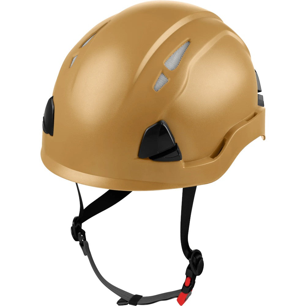 3976 | Raptor Type 2 Class C Vented Safety Helmet w/ Chin Strap - Gold