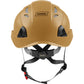 3976 | Raptor Type 2 Class C Vented Safety Helmet w/ Chin Strap - Gold