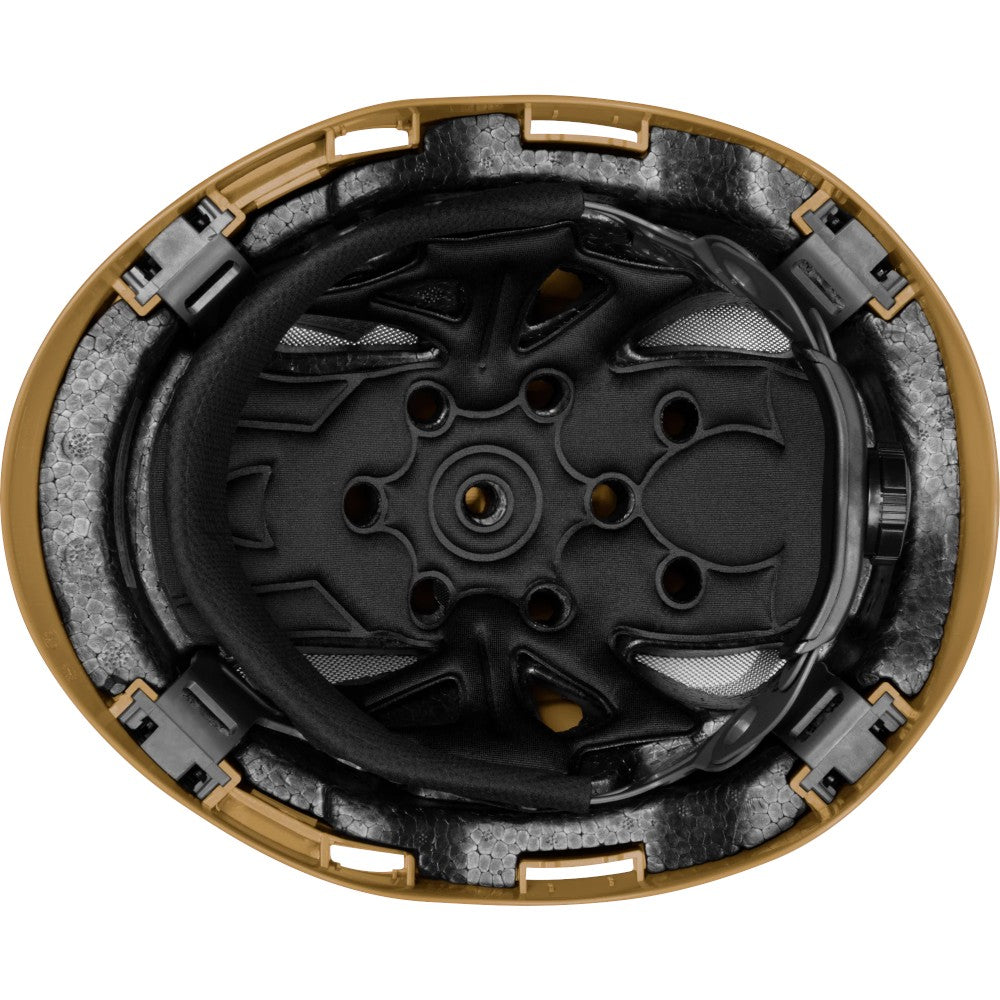 3976 | Raptor Type 2 Class C Vented Safety Helmet w/ Chin Strap - Gold